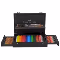 ست هنری و گرافیکی 125 تکه جعبه چوبی فابر کاستل FABERCASTELL