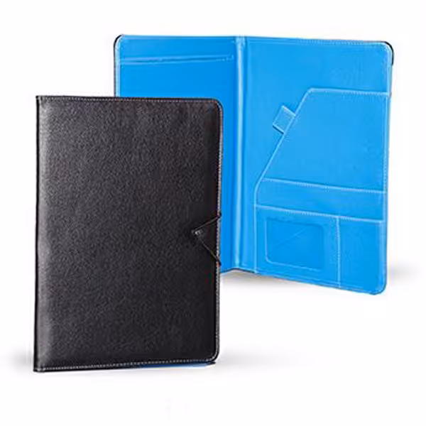 فولدر کش دار یا کیف کش دار سایز A4 رنگ مشکی داخل رنگی 