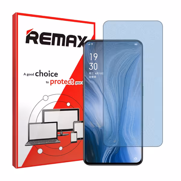 گلس اوپو Reno مدل هیدروژلی مات آنتی بلو برند ریمکس کد S