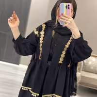 مانتو مزونی عروسکی لیانا