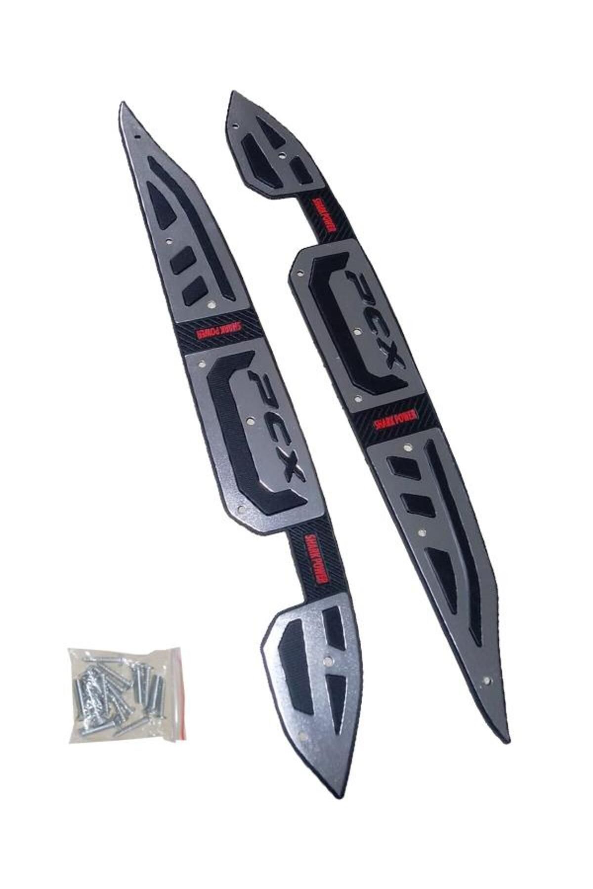 کیت پایه استراحت پا موتورسیکلت مرحله هوندا PCX STEP SET NICKEL 6007000047367 Motobisavm