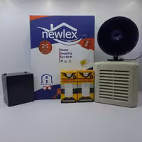 پک دزدگیر  سیم کارتی نیولکس به همراه چشمی دو عدد چشمی سیمی اسنایپر کد 3004