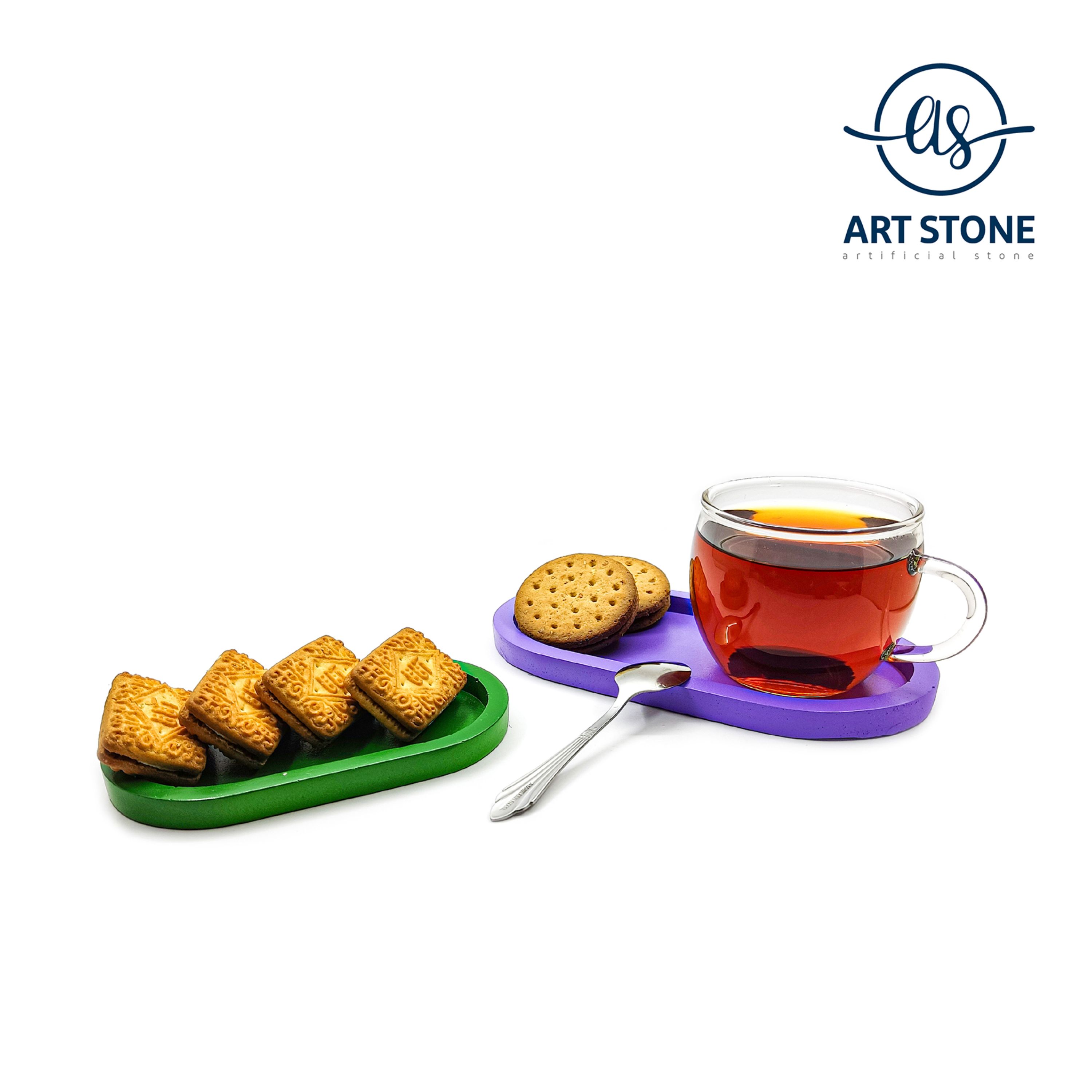 سینی پذیرایی بیضی کوچک