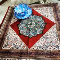 رومیزی و سفره قلمکار اصلی اصفهان   درجه 1 (پس کرایه)