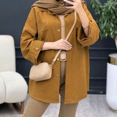 مانتو اسپرت زنانه مدل نام : آستین فلش دار