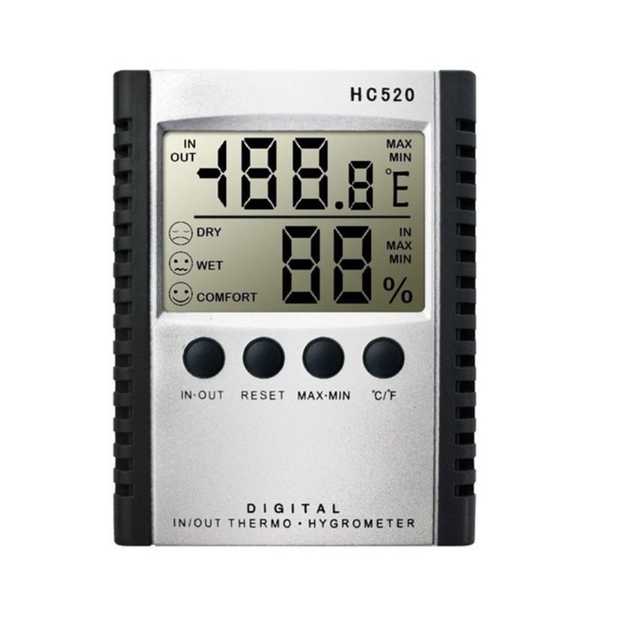 دماسنج و رطوبت سنج دیجیتالی مدل HC520