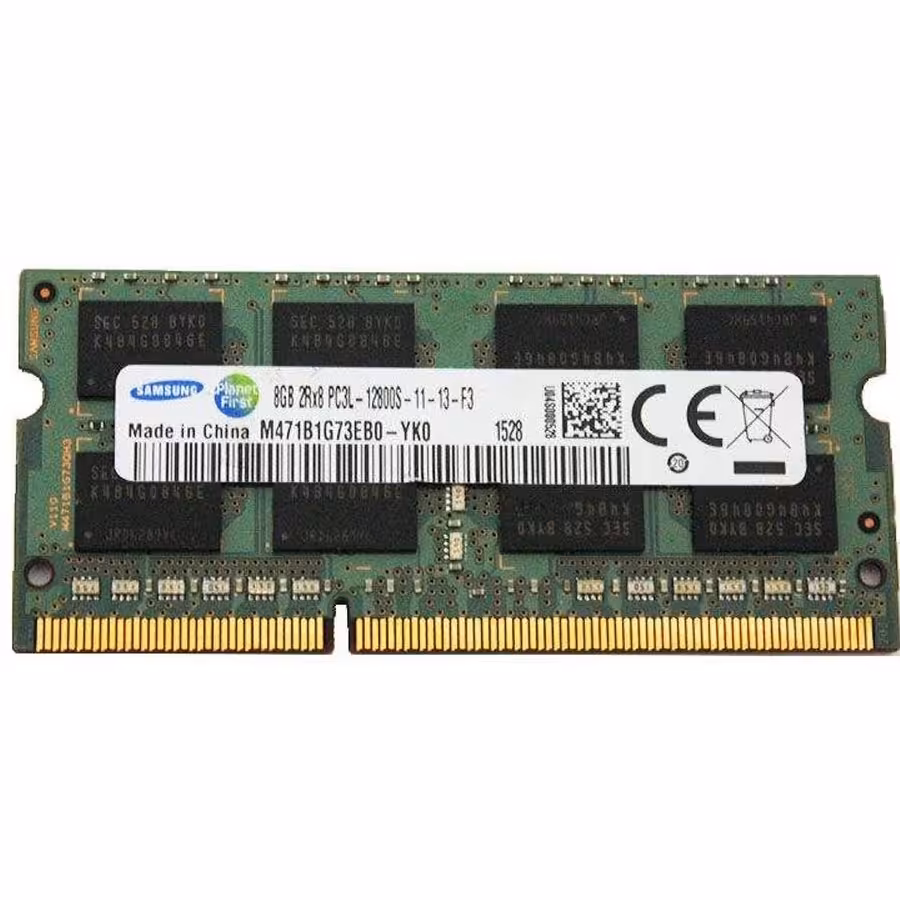 رم لپ تاپ سامسونگ ram samsung 8G pc3l-12800 (1600mhz)