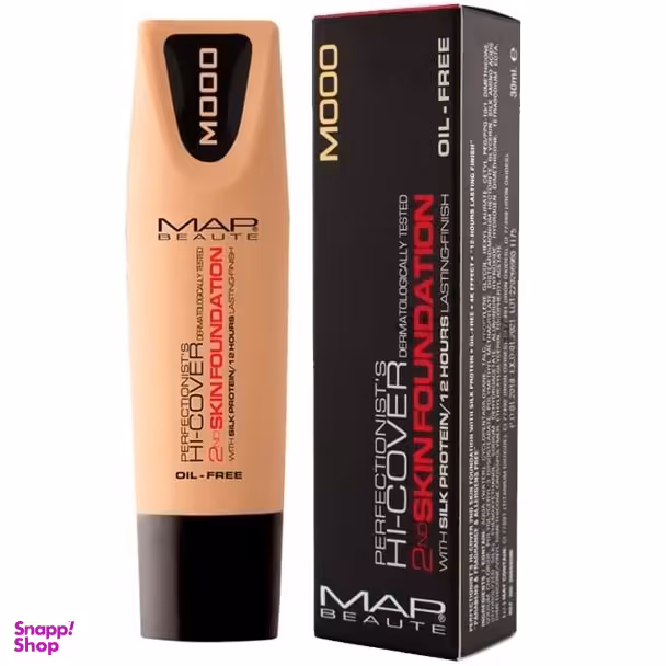 کرم پودر مپ بوته مدل Oil Free شماره 50 حجم 30 میلی لیتر