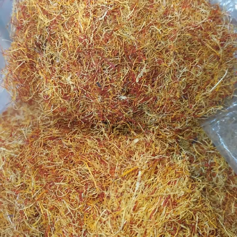 ریشه زعفران با نرمه زعفران فراوان