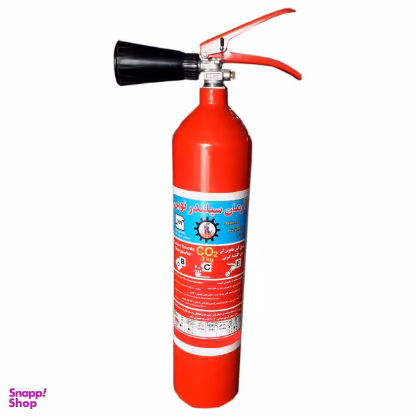 کپسول آتش نشانی آرمان سیلندر مدل CO2 ظرفیت 3 کیلوگرم