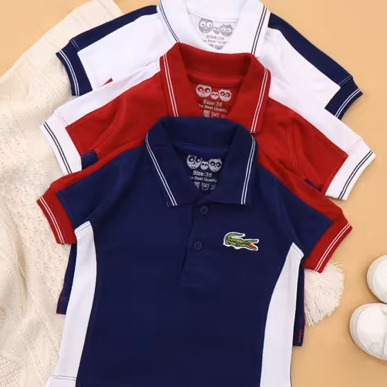 پلوشرت ست خانوادگی قرمز، سورمه ای، سفید