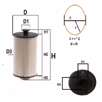 فیلتر اصلی گازوییل فوتون تونلند دیزل   HL19011910