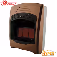 بخاری گازی ایران شرق شاهین سرامیکی بدون دودکش