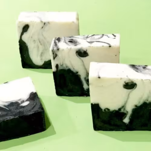 صابون سفیدآب زغالی بلوکی