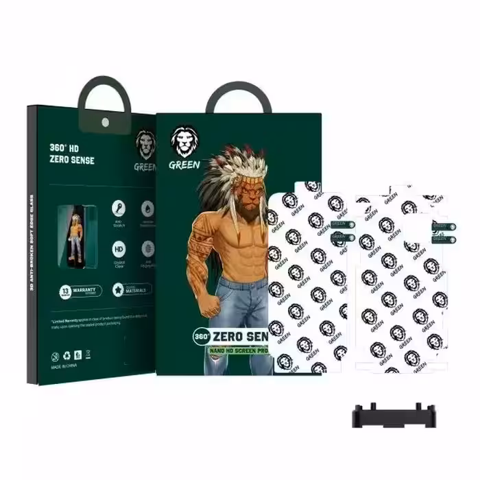 برچسب محافظ Green 360° Zero Sense Nano HD برای گوشی iphone13 pro