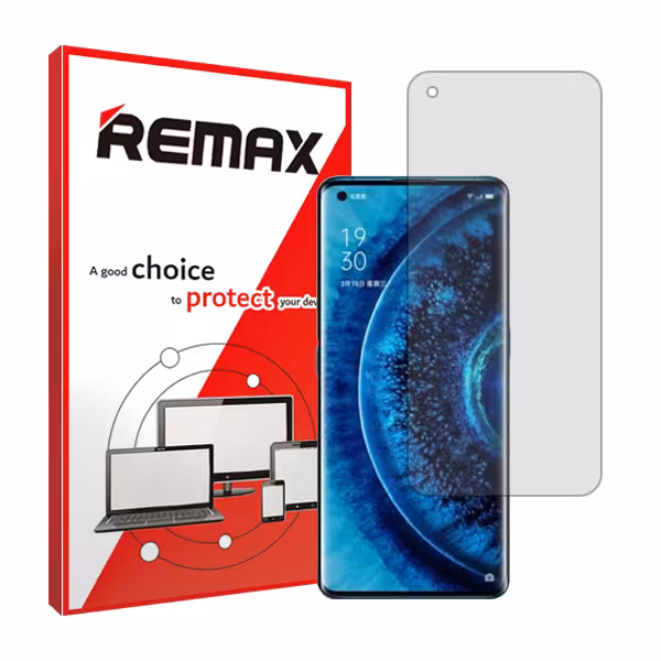 گلس اوپو Find X2 مدل هیدروژلی شفاف برند ریمکس کد S