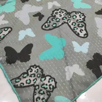 روسری بچه گانه نخی اعلاء  سایز 70 در  70  ( دست دوز )