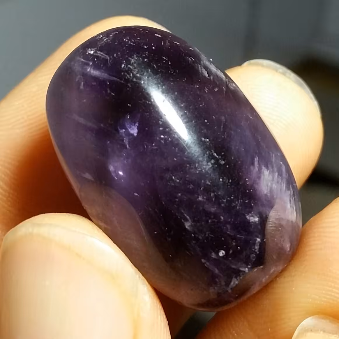 تامبلر سنگ آمیتیست آمیتیس آمتیس آماتیس لیس آگات تمام پولیش صد در صد طبیعی سرشار از انرژی کد 11997