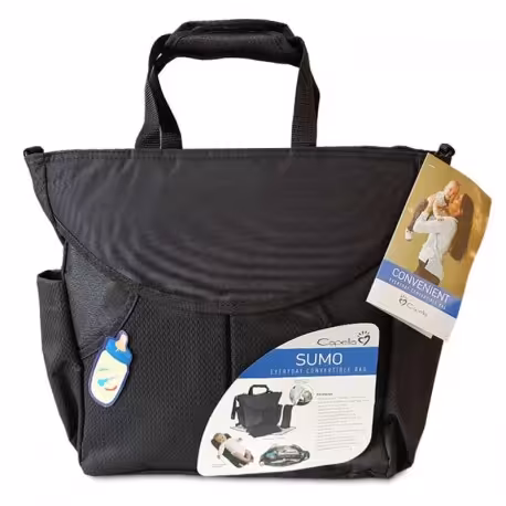 ساک لوازم کودک و نوزاد کوله شو کاپلا  رنگ مشکی 2 کاره   capella mommy bag / black