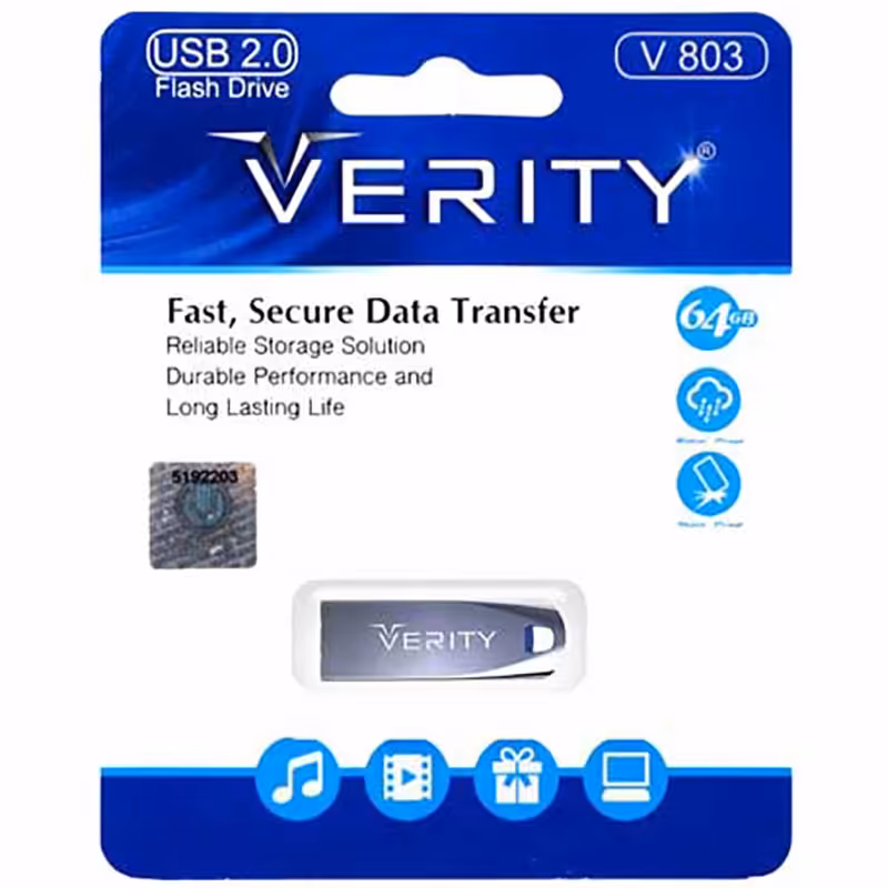 فلش 64 گیگ وریتی VERITY V803