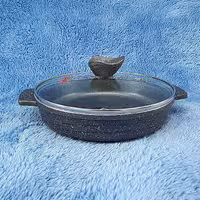 تابه 2 دسته گرانیتی سایز 24 پیلو PILAU خاکستری