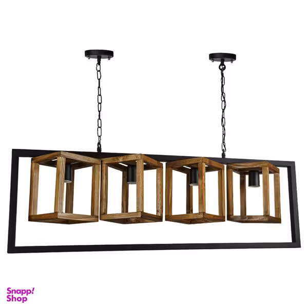 لوستر چهار شعله چشمه نور کد CH174901