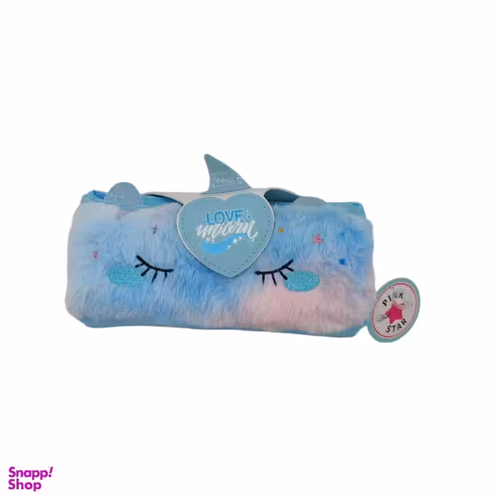 جامدادی پینک استار دو زیپ دخترانه مدل پونی کد 2007