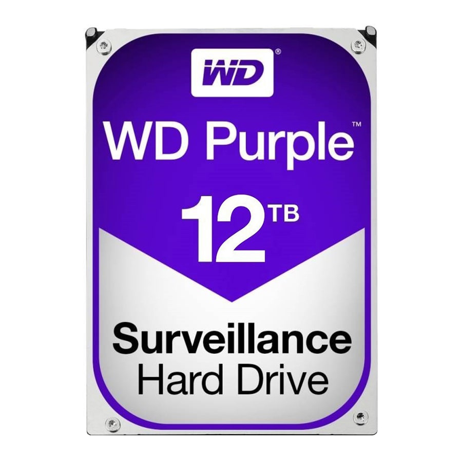 قیمت و خرید هارد اینترنال 12 ترابایت وسترن دیجیتال مدل Purple | یاس ارتباط