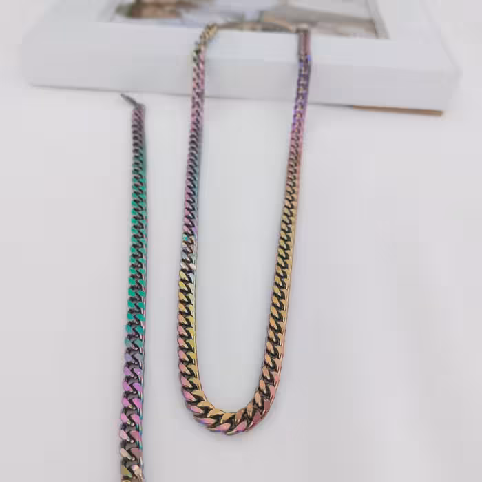 ست گردنبند و دستبند کد11322کارتیر.طرح طلا.آبکاری طلا.جنس آلومینیوم.رنگ ثابت.ضدحساسیت
