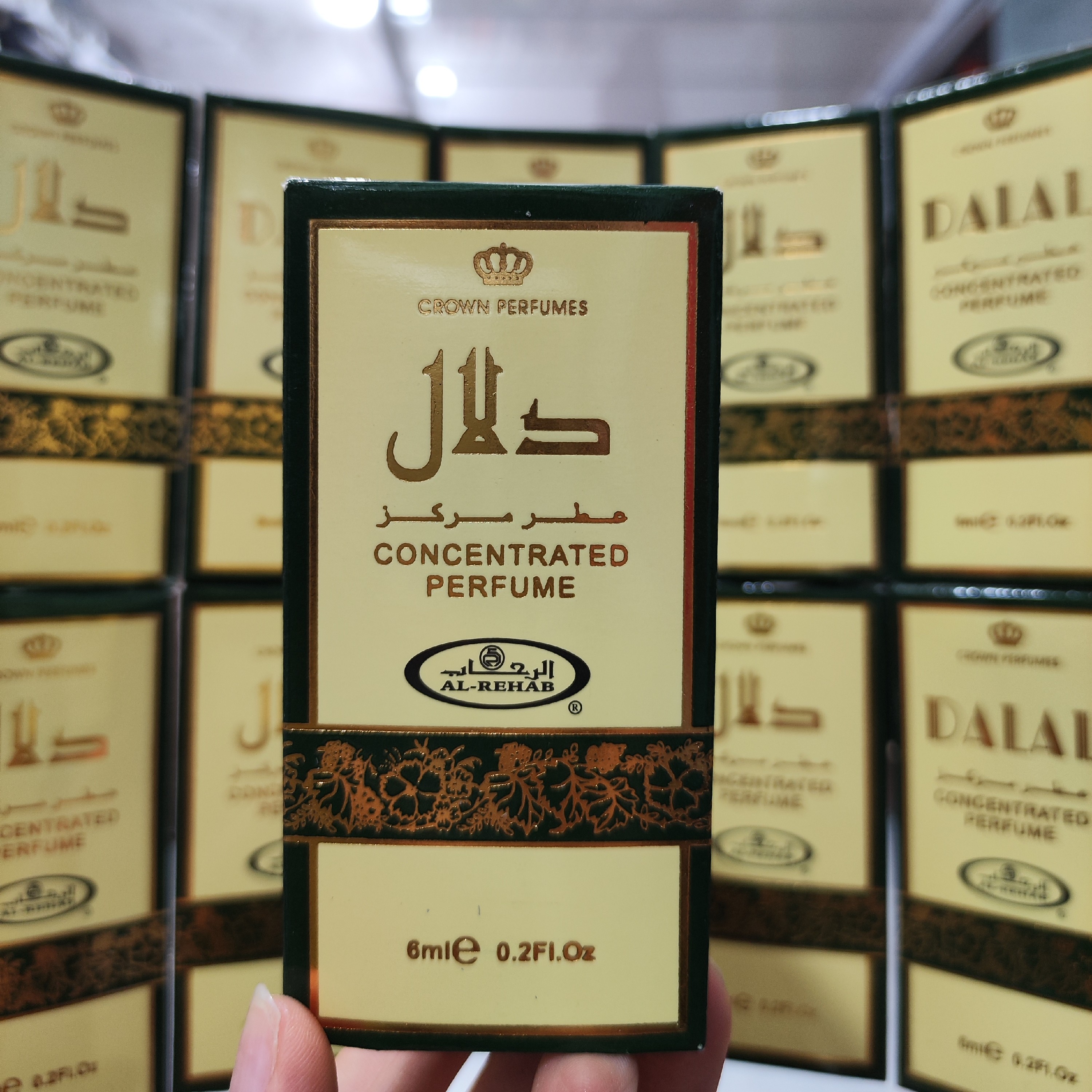 عطر  عربی دلال برند الرحاب 6میل ساخت امارات  (اورجینال)