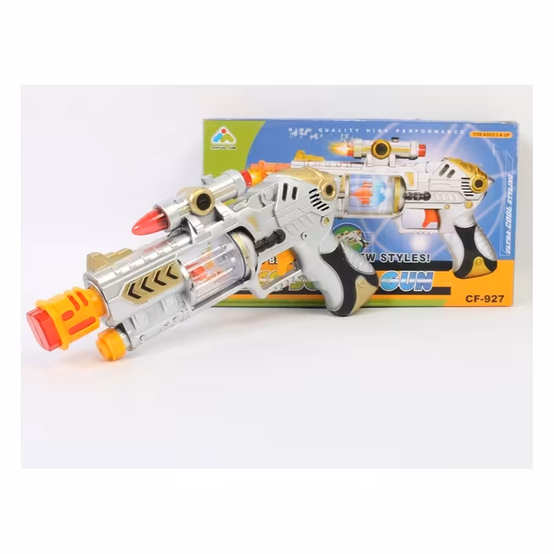 تفنگ اسباب بازی موزیکال مدل برفی