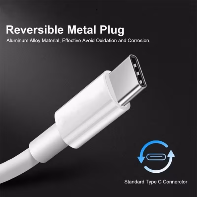 کابل شارژ  شیائومی تایپ سی شیائومی فست شارژ طول یک متر

