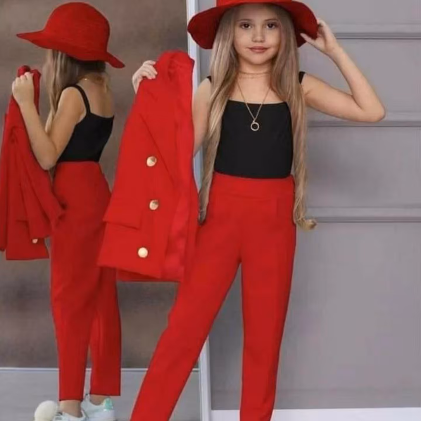 ست تاپ.کت و شلوار