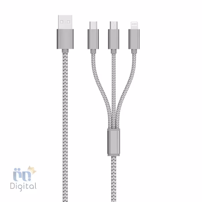 کابل سه کاره الدینو مدل LC85 به طول 1٫2 متر