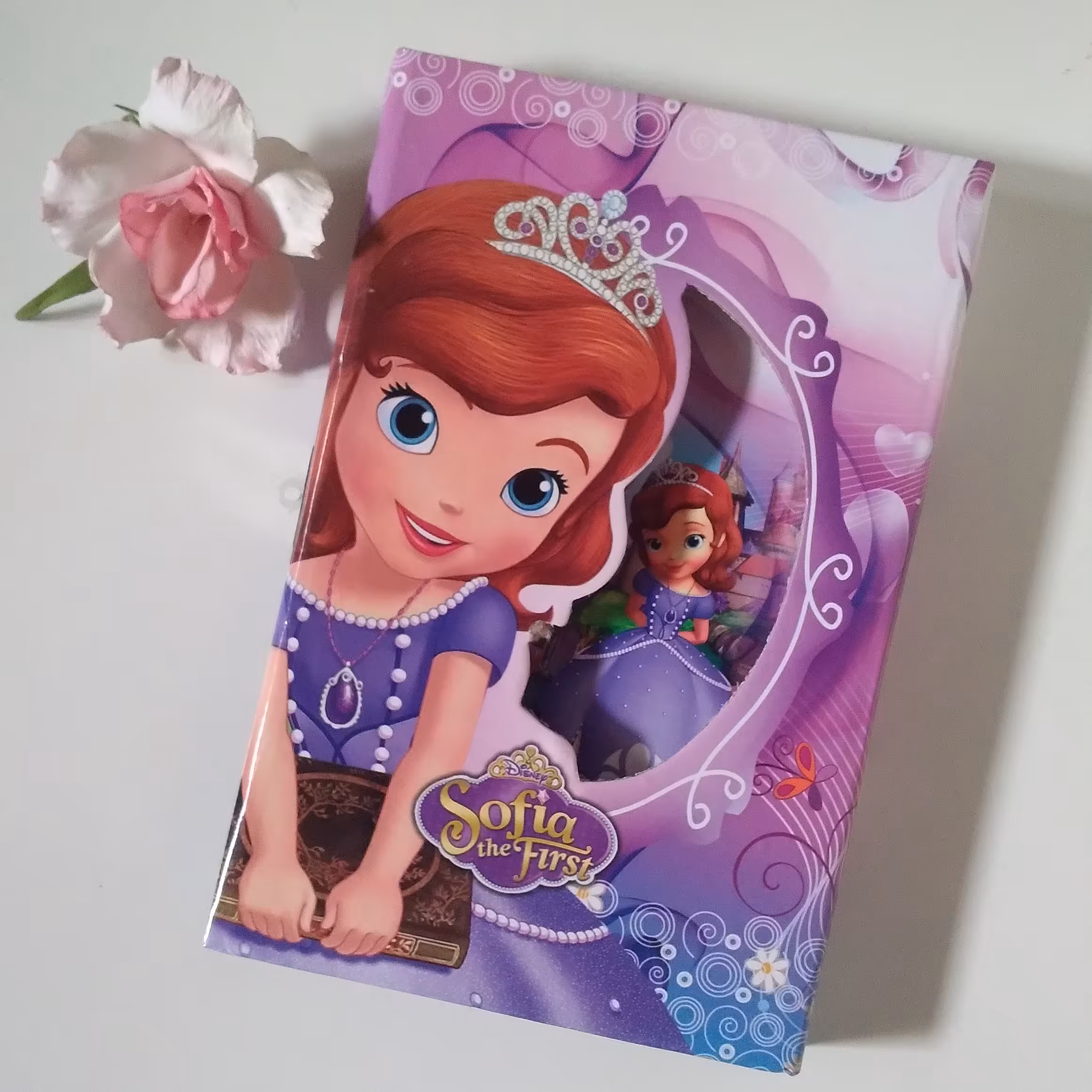 دفتر خاطرات جعبه دار و قفل دار طرح سوفیا 