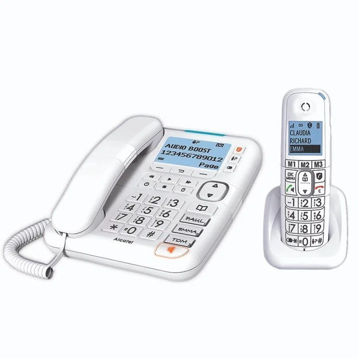 خرید و قیمت تلفن بی سیم آلکاتل مدل XL785 Combo Voice