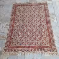 سفره قلمکار  یک و نیم متری شش نفره