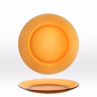 بشقاب برنج خوری عسلی دورالکس DURALEX AMBER