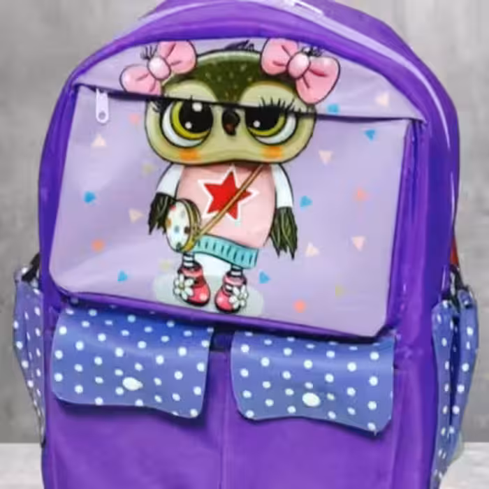 کوله پشتی برزنت طرح جغد