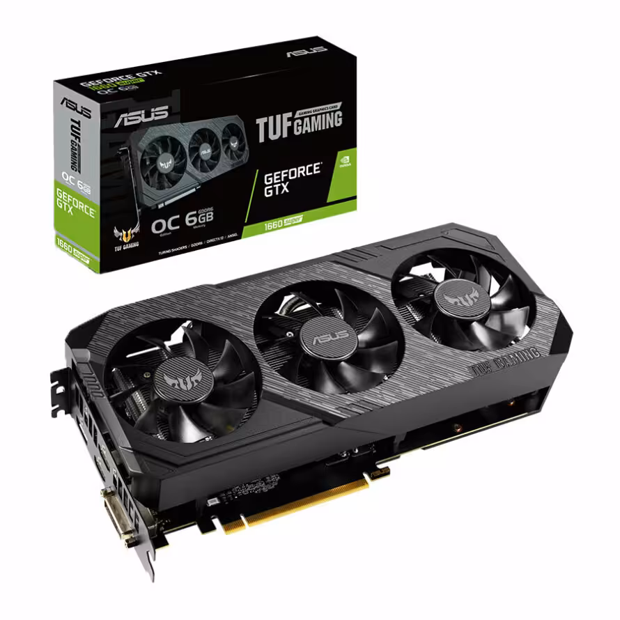 کارت گرافیک ایسوس TUF 3 GTX 1660 S O6G GAMING