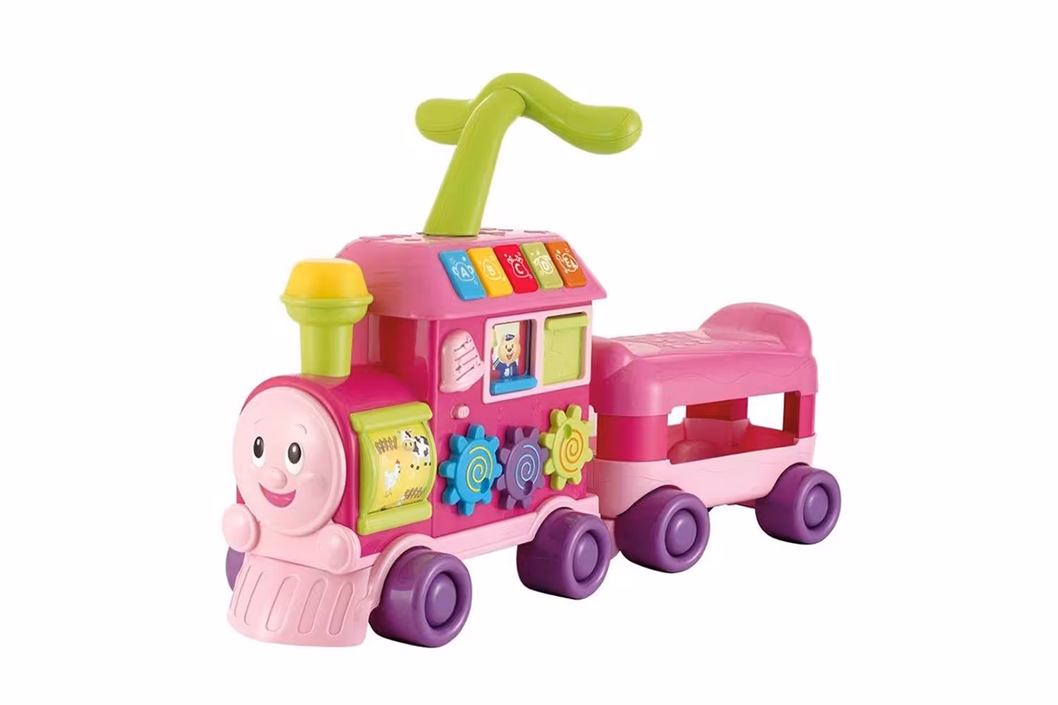 قطار نوزادی صورتی winfun 0803g