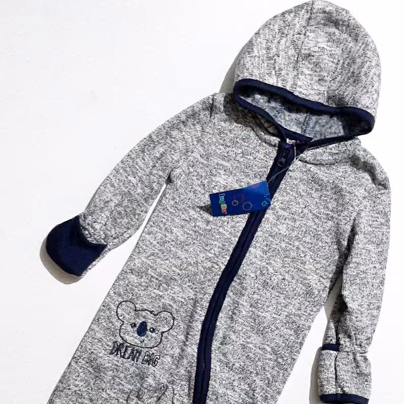 سرهمی بافتنی  توکرکی پسرانه لوپیلو سایز  6 تا 9 ماه 