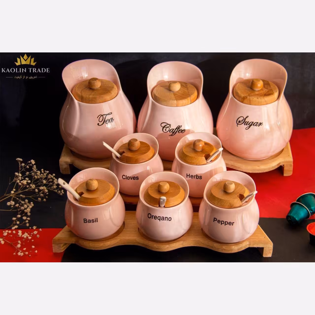 سرویس پاسماوری سرامیکی استند دار