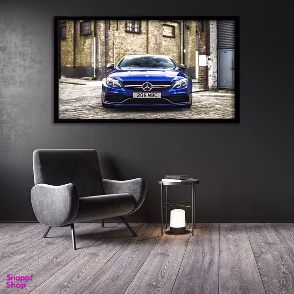 تابلو نوری بکلیت طرح ماشین بنز مدل لایت باکس B102