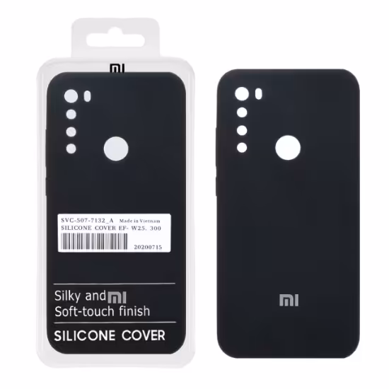 قاب گوشی سیلیکونی پاک کنی اورجینال درجه یک برای Xiaomi Note 8