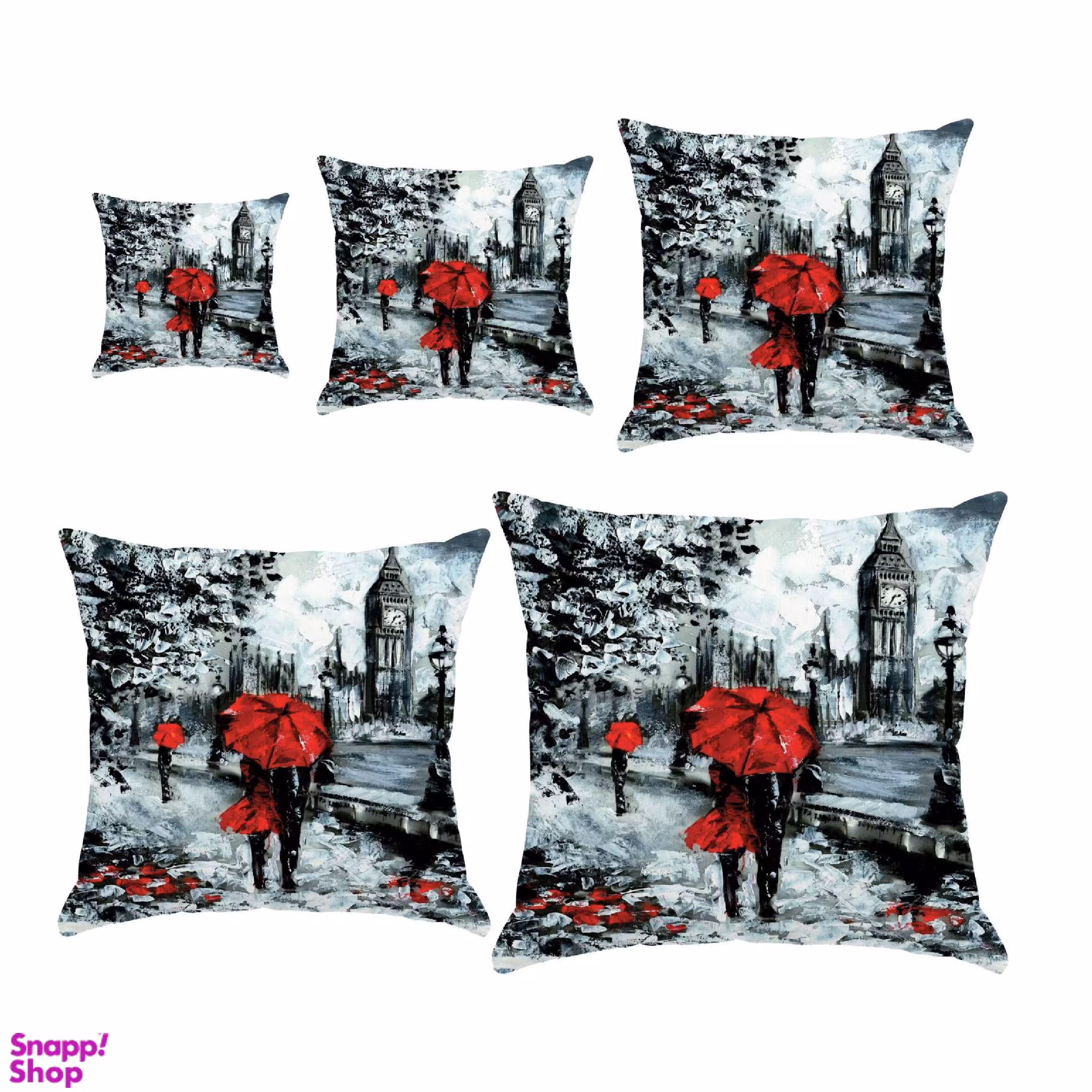 کوسن مدل S5-10311 مجموعه 5 عددی چند رنگ