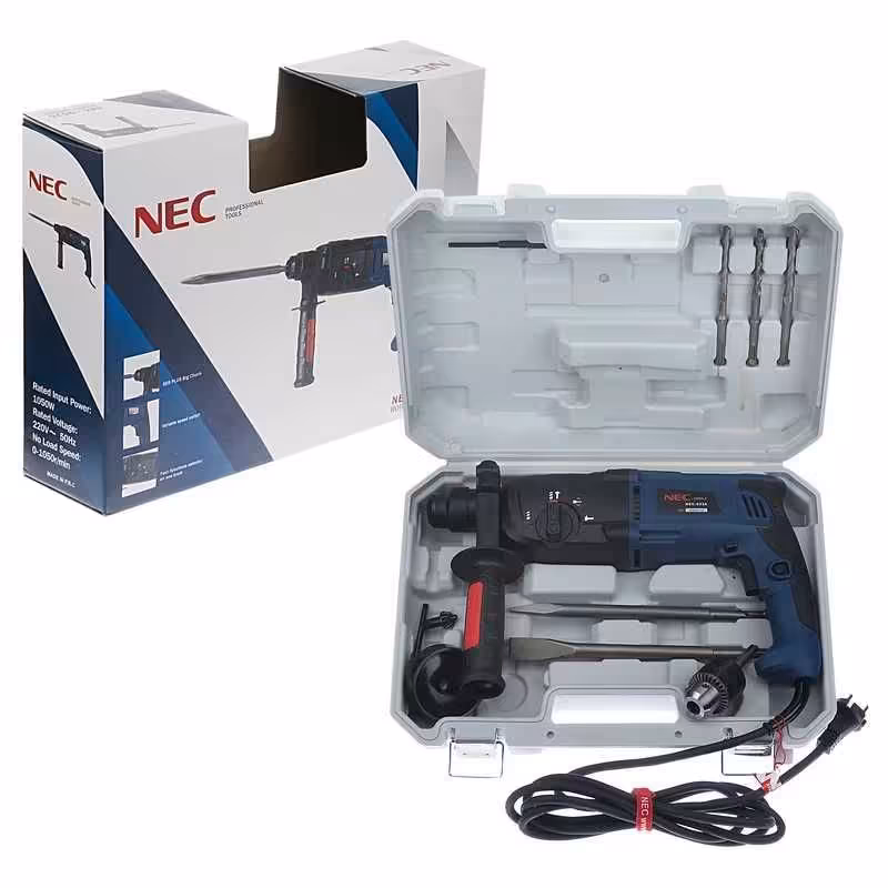 بتون کن 3.1 کیلویی 1050 وات NECمدل 9526