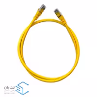 قیمت و خرید پچ کورد شبکه لگراند Cat6a SFTP روکش LSZH زرد 1 متری | نت‌ ران