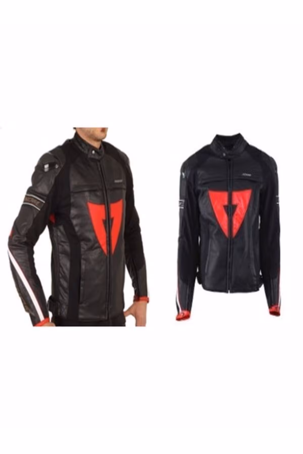 کاپشن موتورسوار مشکی زنانه ژاکت D1 روکش موتور سیکلت سیاه Venom