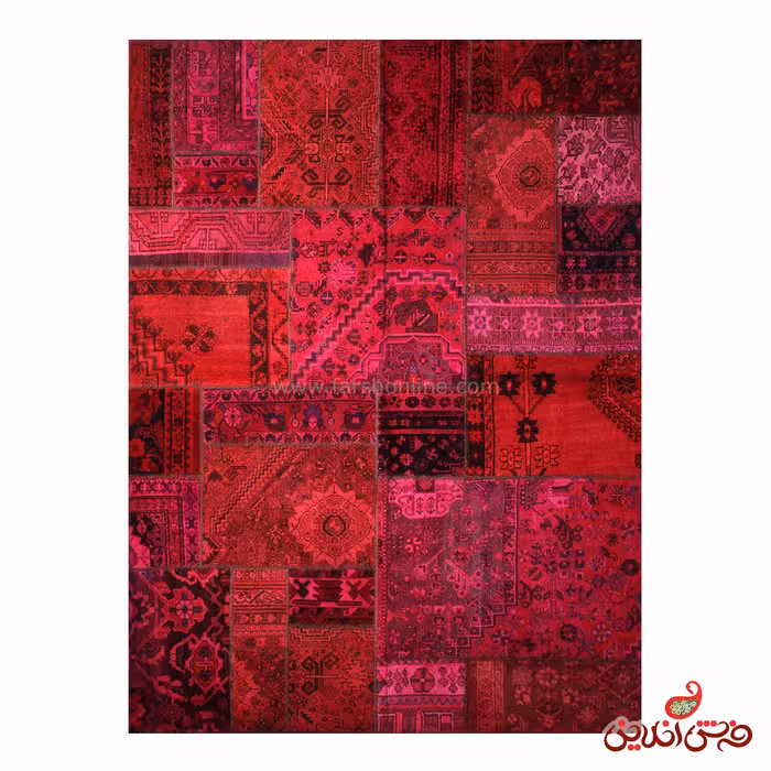 فرش دستباف کلاژ کد 5052